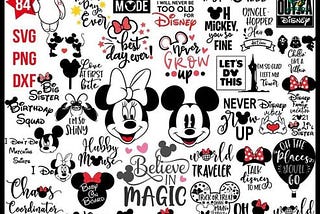 99,000+ Mega Svg Disnep Bundle, Svg Cricut Cut Files, Princess, Toy Story, Lion King, Stitch Svg, Cinderella, Svg Png Dxf Eps Pdf, Clipart