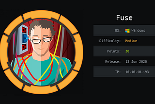 Fuse Writeup — HackTheBox