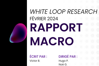 Rapport macroéconomique, février 2024