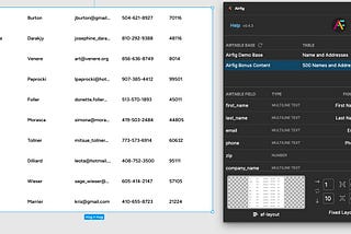 Create Figma tables faster with Airfig.