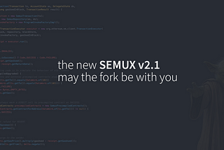 Semux v2.1 is here