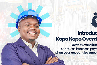 Power Up Your Business Payments with the New Kopo Kopo Overdraft