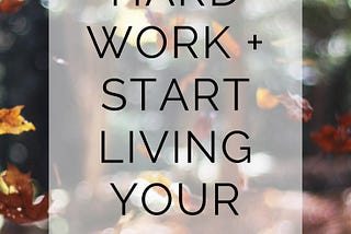 Skip the hard work + start living your dream life today!