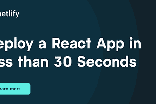 Deploy ReactJS app to Netlify and the Common errors