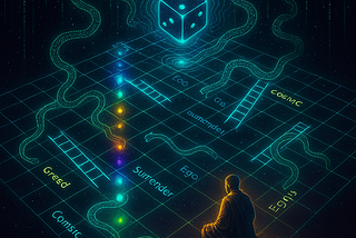 Leela Game of Snakes, Ladders, and the Matrix of Consciousness