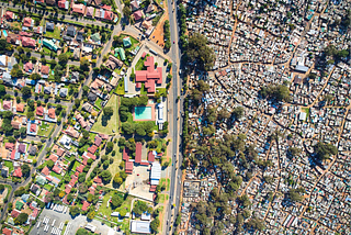 Inequality in South Africa: Same Country, Different Worlds.