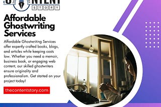 affordable ghostwriting services