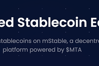Is mStable the dark horse of DeFi stablecoin yields?
