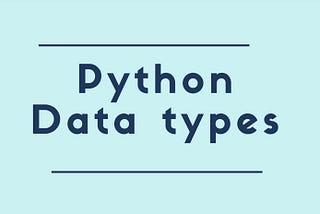 Python Data Types