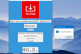 YouTube Downloader | Gaurav Singh