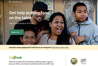 Compiling vs. Processing Learnings: Revisiting User-Centric Design Through California Food Stamps