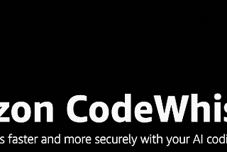 How to use Amazon CodeWhisperer for free for individual use and improve productivity