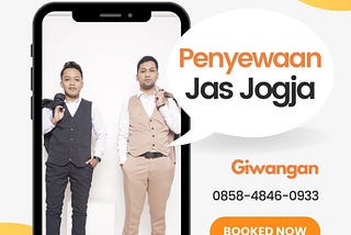 0858–4846–0933 (SEWA JAS JOGJA HOTMEN SUITE), penyewaan jas jogja Giwangan