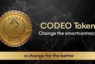 CODEO TOKEN CHANGE OF SMARTCONTRACT