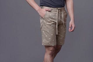 Shop Printed Shorts Mens By Qarot Men