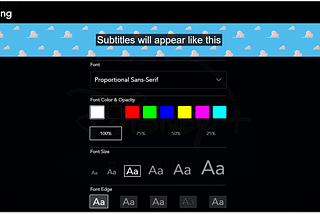 Edit Disney+ Subtitles | Change subtitle font, size and language