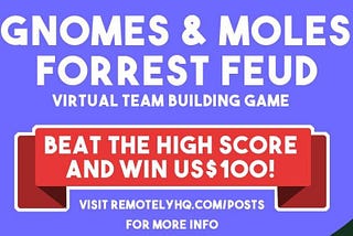 Beat the high score and win US$100!