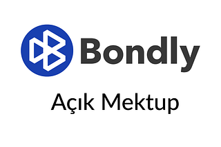 Bondly Finance’e açık mektup #Bondly $Bondly