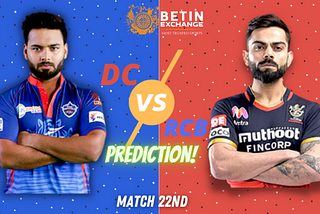 DC vs RCB Match Win Prediction — Who will win today’s match