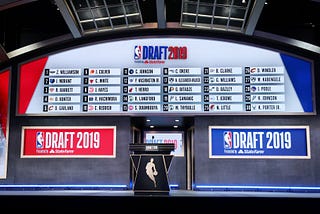2019 NBA draft board picture