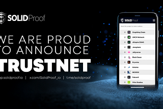 Solidproof presents — TrustNet