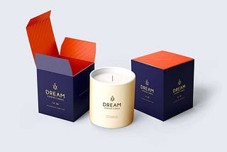 Custom Black Kraft Jar Candle Boxes