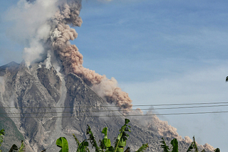 A Love Story, a Volcano