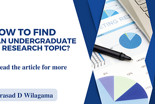 How to Find an Undergraduate Research Topic?