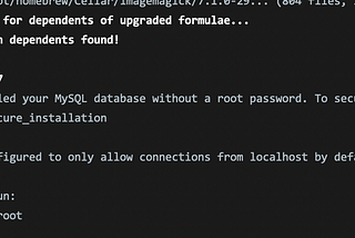Recovering lost MySQL data after an Homebrew upgrade in MacOS