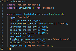 First we will install TypeORM along with reflect-metadata and the MariaDB-compatible Mysql2 driver.