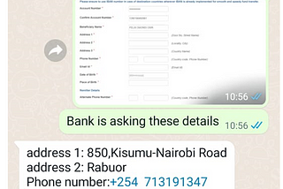 felixosir@gmail.com | +254 713 191347 | Freelance Writer from Kenya is a Fraud | Please do