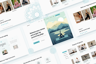 Case study: Designing a landing page for a yoga studio