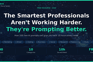The Smartest Professionals in 2026 Aren’t Working Harder. They’re Prompting Better.