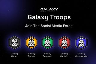 أهلاً بكم في Galaxy Troops: قوة وسائل التواصل الاجتماعي.