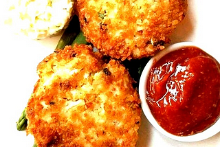 My Crab Cakes — Spicy