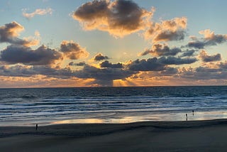Picture of Ocean Beach, San Francisco, California on March 2020