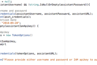 Watson Services Username/Password vs. API Key