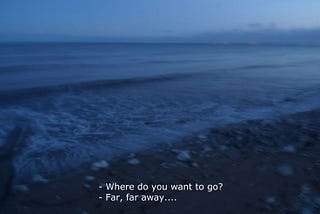 I’ll stray, I’ll go away