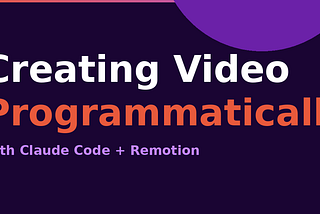 Creating Product Videos With Remotion and Claude Code