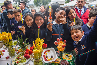 In Quito, Fighting Childhood Obesity With Healthy Food — And Fun