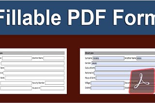 How to implement Fillable PDF in Web applications using Java & Angular