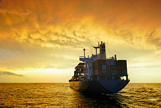 A priest, a bike, and three cargo ships