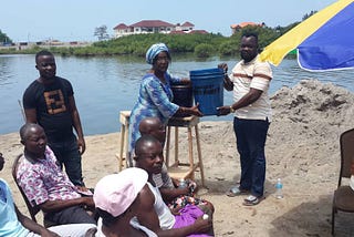 MADAM FEMI CLAUDIUS-COLE, LEADER AND CHAIRPERSON OF UNITY PARTY DONATED SOME VERONICA BUCKETS AND…