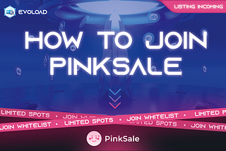 Evoload is launching the EVLD token on Pinksale before the official listing this month