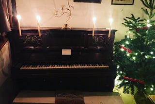 A Piano, A Tree, It Must Be Christmas