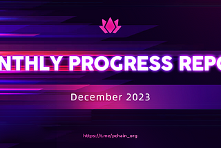 Plian Monthly Report — December 2023