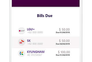 Treon Utilities Wallet — Prototype