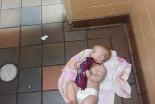 You Shouldn’t have to Change Your Baby’s Diaper on the Bathroom Floor, Ever