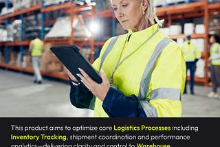 Warehouse Management Dashboard UI Design | Inventory