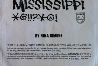 Mississippi Goddam! — The Song that made Nina Simone into a Revolutionary